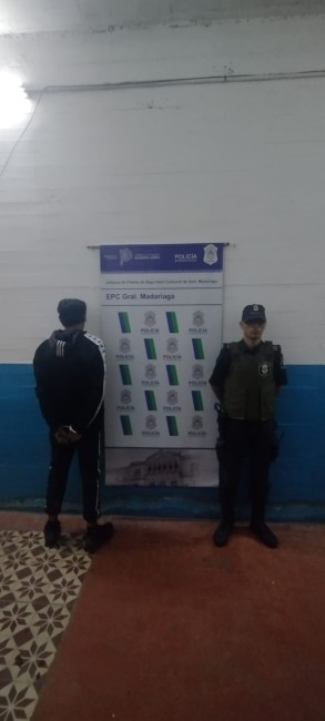 Allanamiento positivo y recupero de varios elementos robados