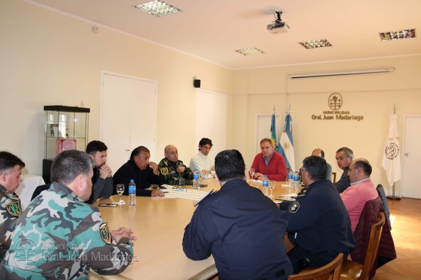 Importante reunión con autoridades del Ministerio de Seguridad de la p