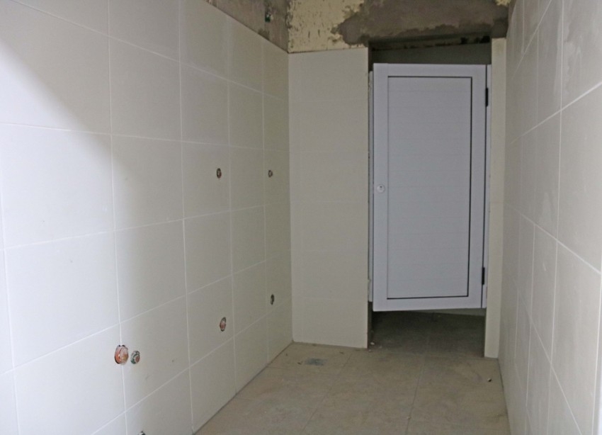 ltima etapa de obra de los nuevos baos del Hospital