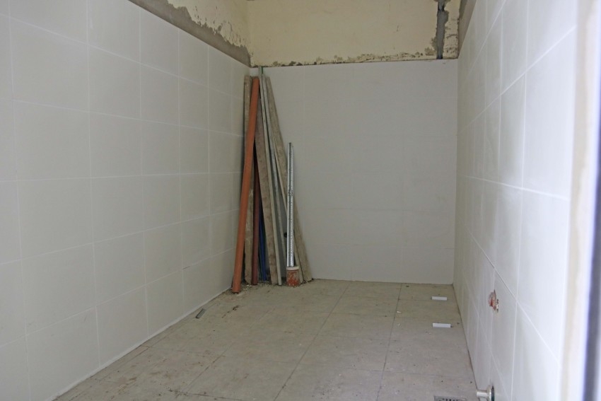 ltima etapa de obra de los nuevos baos del Hospital