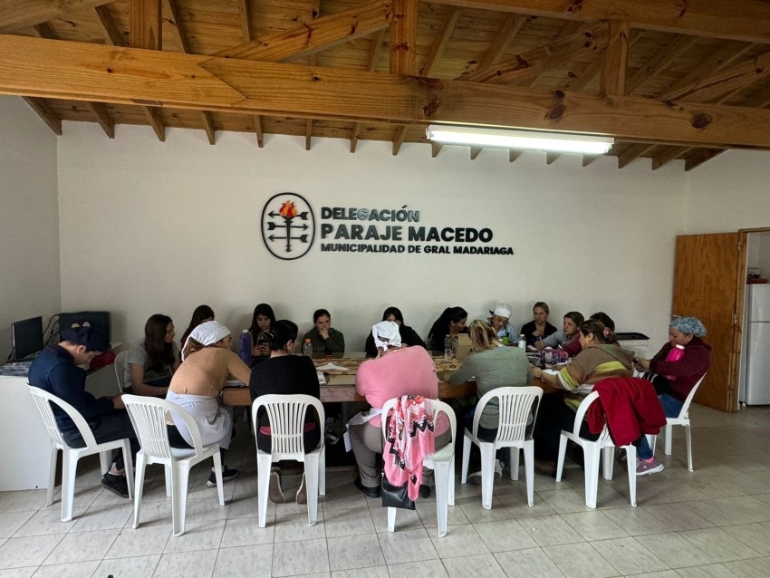 Culmin el taller de panificados en la Delegacin de Macedo