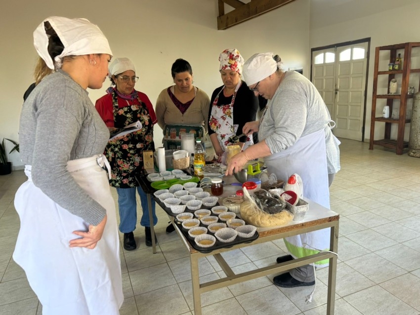 Culmin el taller de panificados en la Delegacin de Macedo