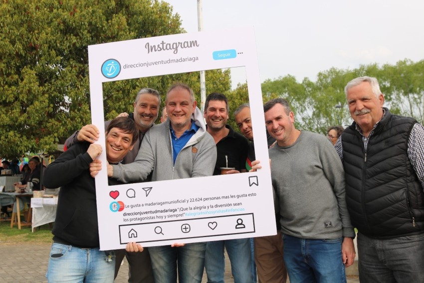 Con un gran marco de pblico se realiz el festejo por el Da del Nio