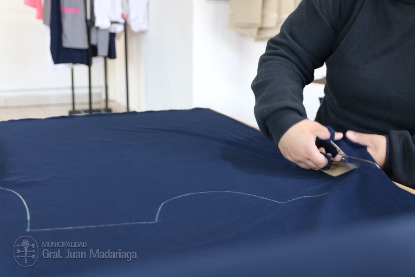 Taller textil: En lo que va del a�o se han confeccionado m�s de 600 pr