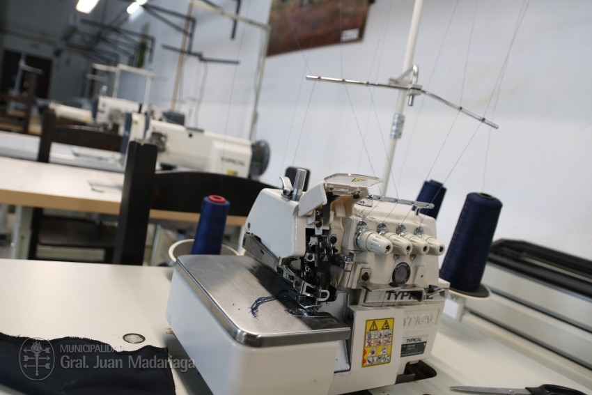 Taller textil: En lo que va del a�o se han confeccionado m�s de 600 pr