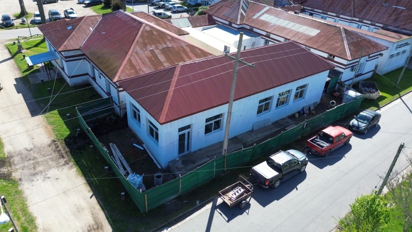 La obra de la Sala Oncolgica avanza con un progreso constante y soste