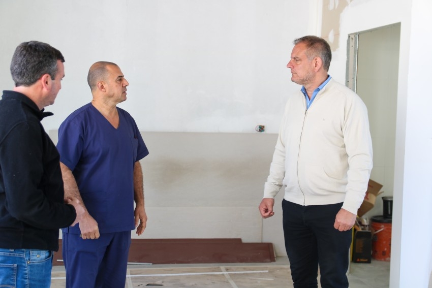 La obra de la Sala Oncolgica avanza con un progreso constante y soste