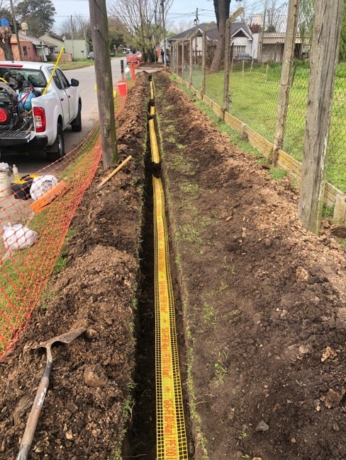 Avanza la obra en el Hogar de Ancianos para independizar el servicio d