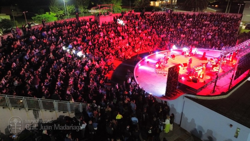 Madariaga celebr con un gran show el Da de la Msica