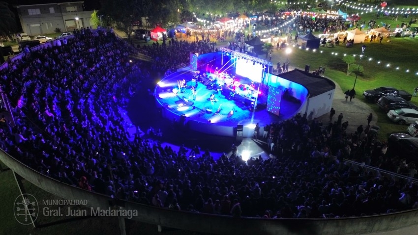 Madariaga celebr con un gran show el Da de la Msica