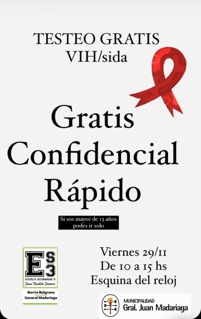 Realizarn un testeo rpido, gratuito y confidencial del VHI en el cen