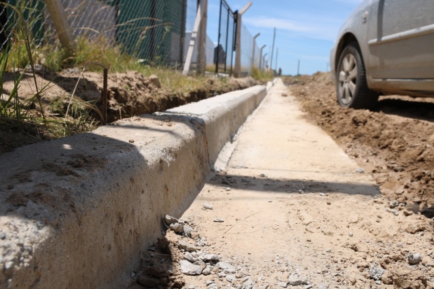 Avanzan las obras en el Parque Industrial