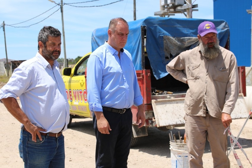 Avanzan las obras en el Parque Industrial