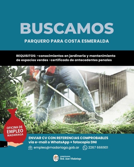 La Oficina de Empleo inform� que hay 13 b�squedas laborales activas ha