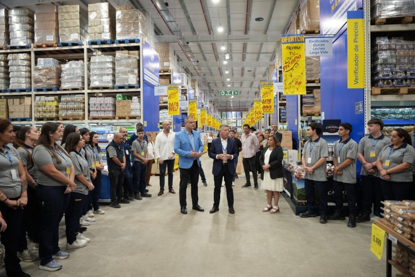 Se inaugur el flamante Carrefour Maxi de General Madariaga
