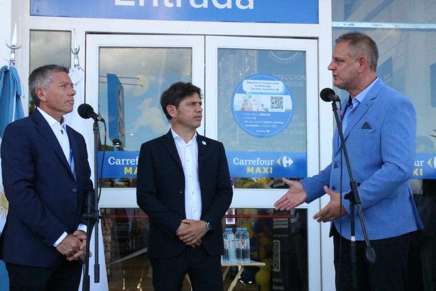 Se inaugur el flamante Carrefour Maxi de General Madariaga