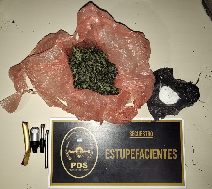 Allanamiento positivo por robo y secuestro de coca�na y marihuana