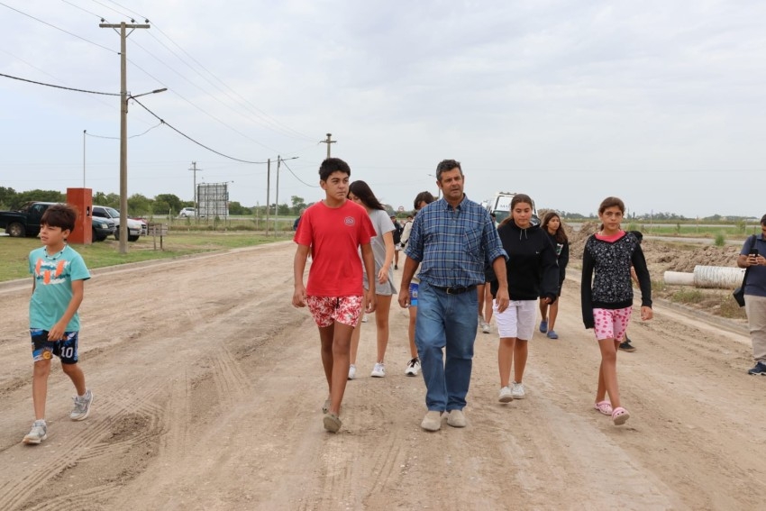Los chicos de la Colonia de Verano visitaron el Parque Industrial