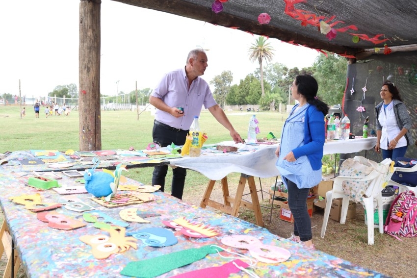 Con una hamburgueseada realizaron el cierre oficial de la Colonia de V
