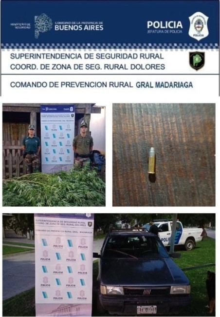 Allanamiento positivo y aprehensin por abigeato