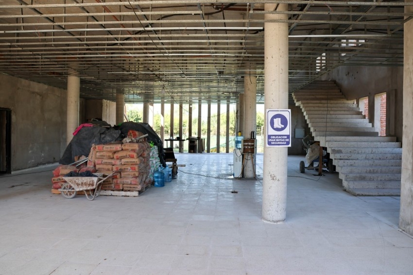 La obra de la Casa de la Provincia alcanz el 75% de su ejecucin