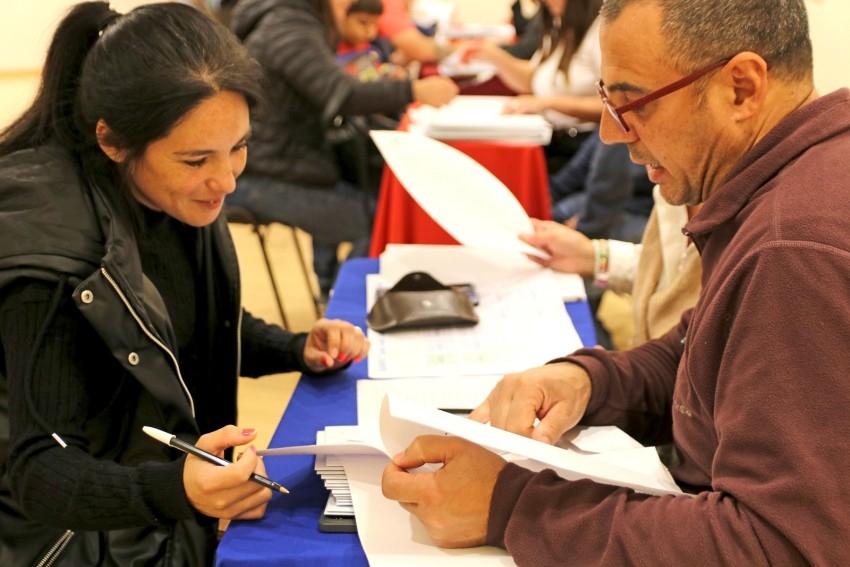 Los beneficiarios de los lotes de la Quinta N 57 firmaron las actas p