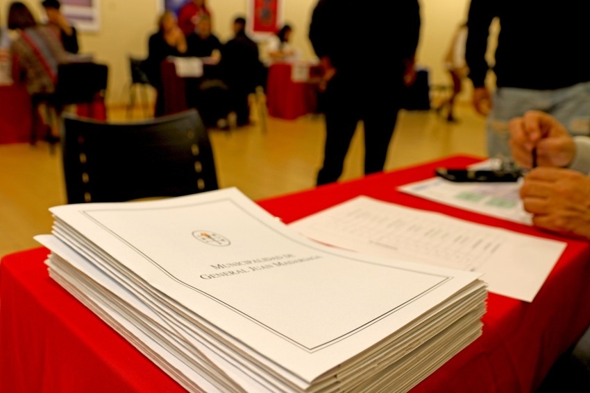 Los beneficiarios de los lotes de la Quinta N 57 firmaron las actas p