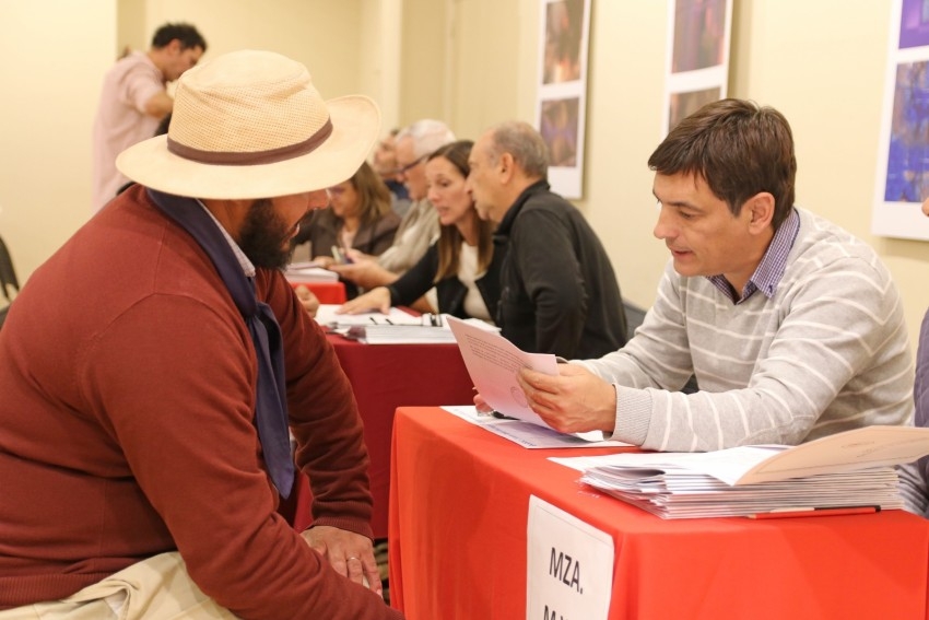 Los beneficiarios de los lotes de la Quinta N 57 firmaron las actas p