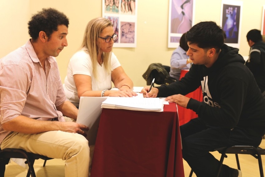 Los beneficiarios de los lotes de la Quinta N 57 firmaron las actas p