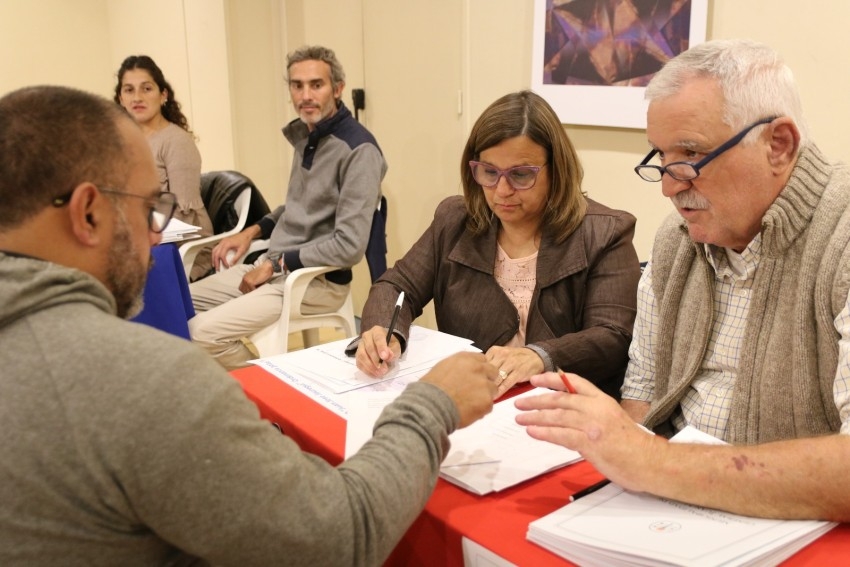 Los beneficiarios de los lotes de la Quinta N 57 firmaron las actas p