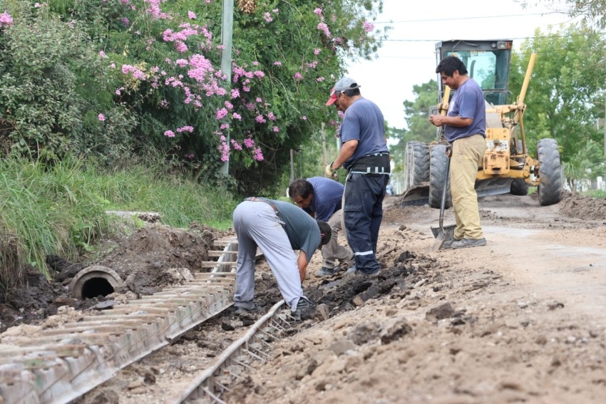 Continan las obras de cordn cuneta