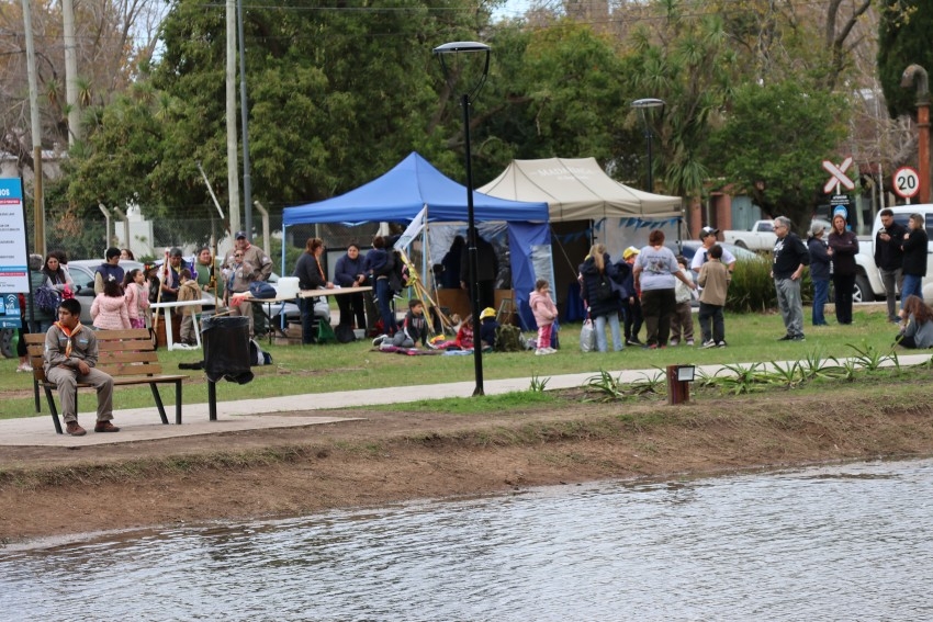 Juegos, msica y mucha diversin en el Parque de la Estacin