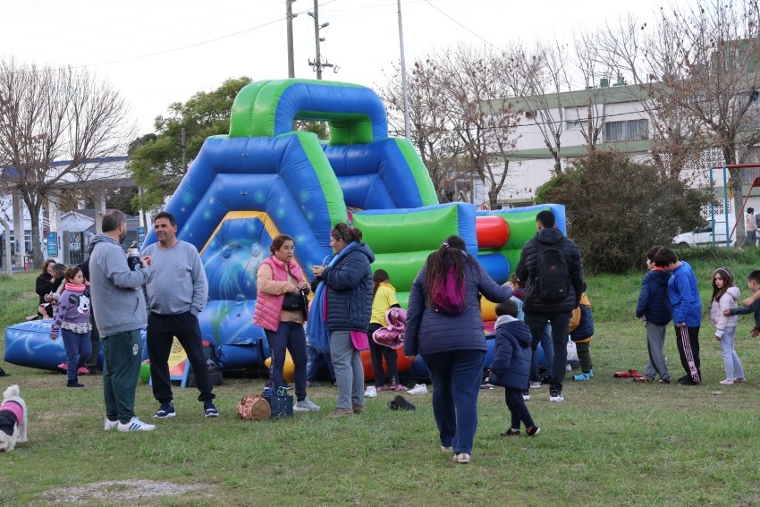 Juegos, msica y mucha diversin en el Parque de la Estacin