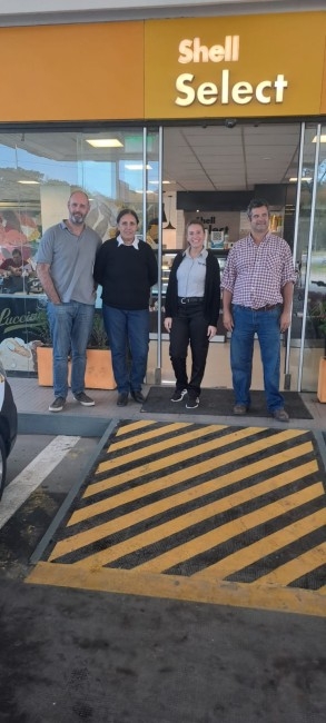 Funcionarios visitaron las empresas del Frente de Ruta para reforzar e