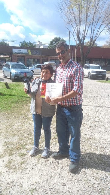 Ilda Etchemaite de Goicoechea fue la ganadora del concurso 