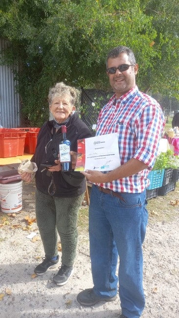 Ilda Etchemaite de Goicoechea fue la ganadora del concurso 