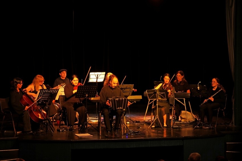 El espect�culo Astor Vocal pas� por la Casa de la Cultura