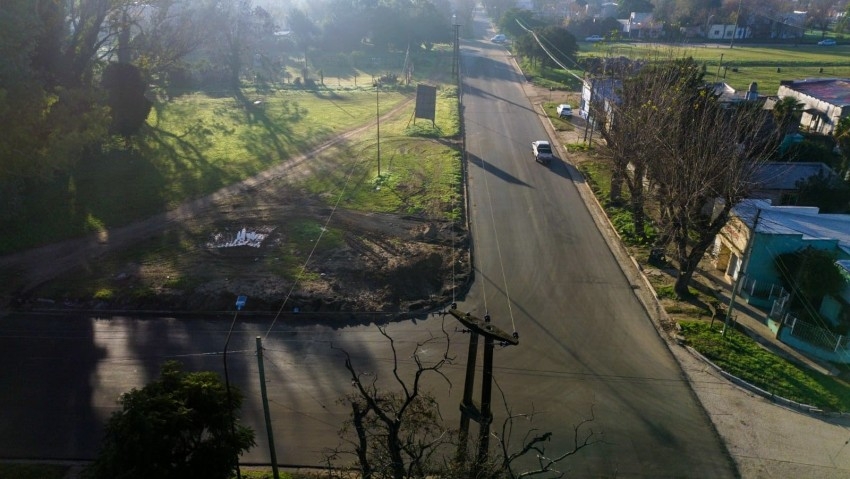 Culmin� la obra de pavimentaci�n del barrio Belgrano