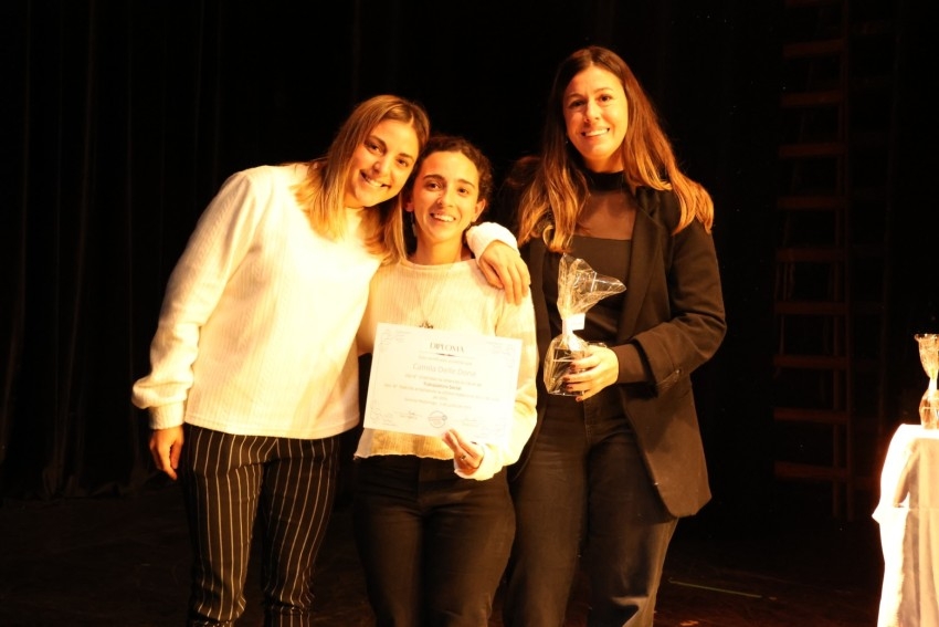 Egresados de distintas carreras terciarias tuvieron su acto de colació