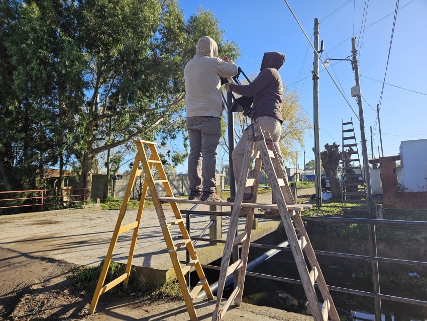 Se culminó la instalación de las farolas ornamentales en la Calle 33