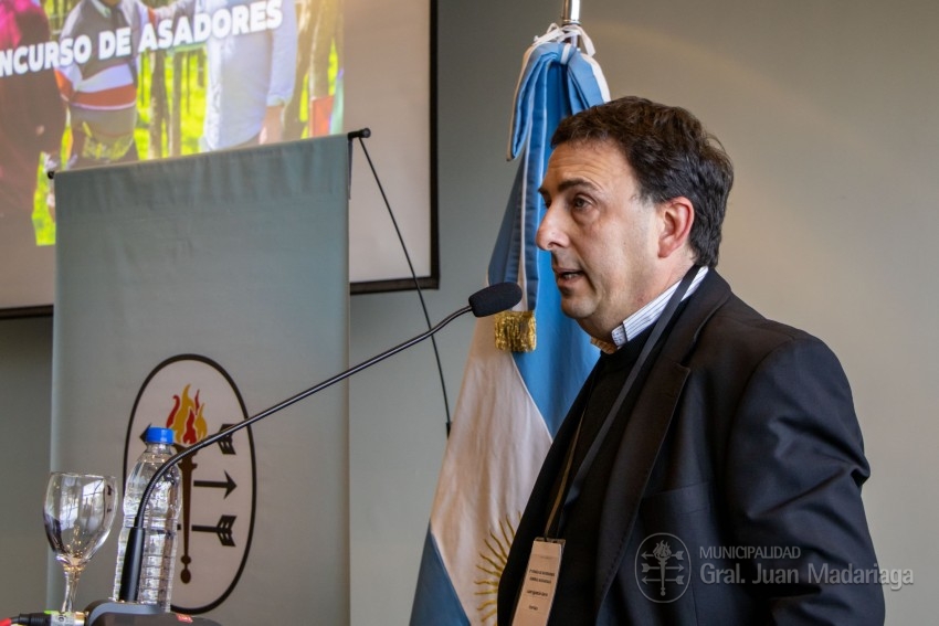 Madariaga se promocion en la Expo Rural y sali en busca de nuevas in