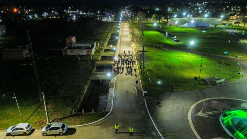 Madariaga sigue sumando iluminacin led