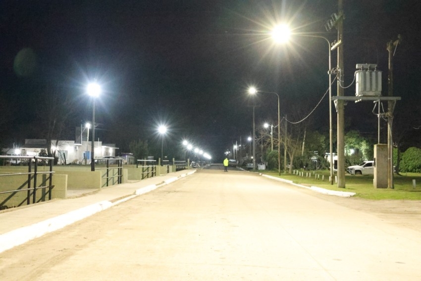 Madariaga sigue sumando iluminaci�n led