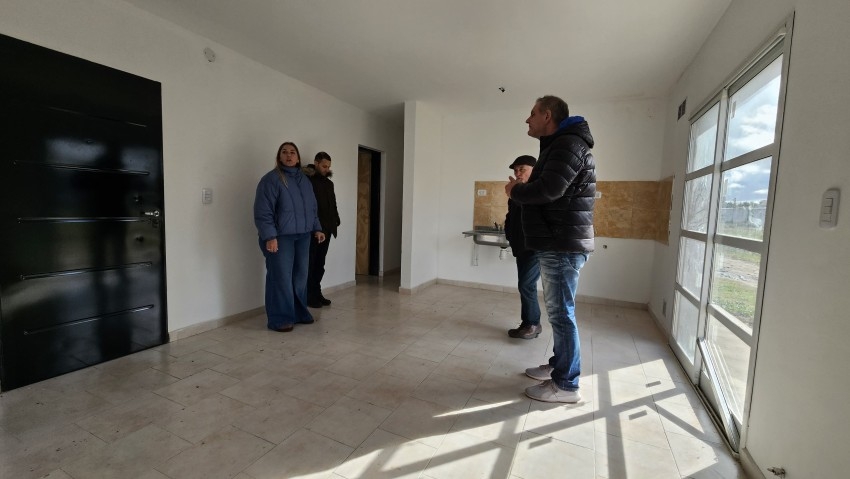 La construccin de las 70 Viviendas alcanz un 99 % de su ejecucin
