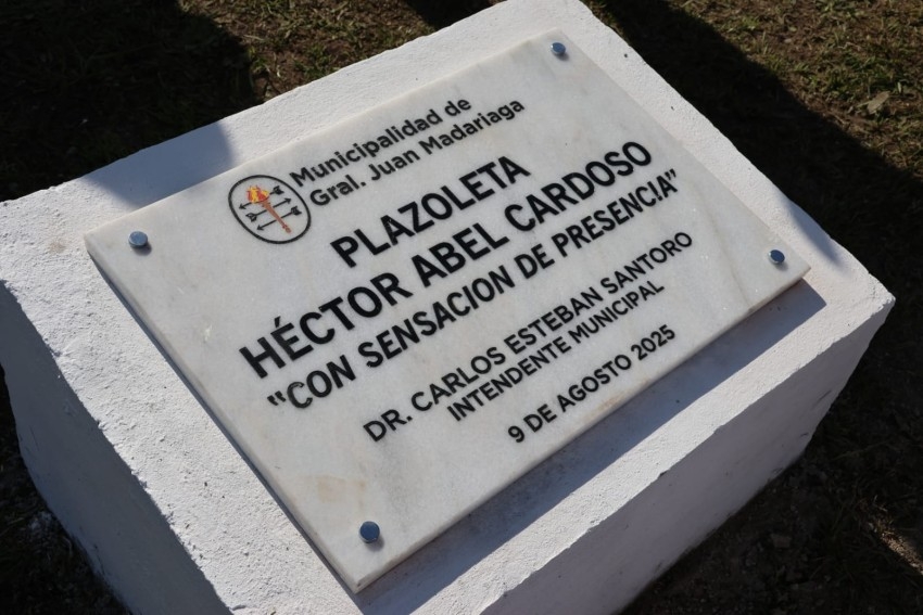 Merecido reconocimiento y homenaje a Hctor Abel Cardoso
