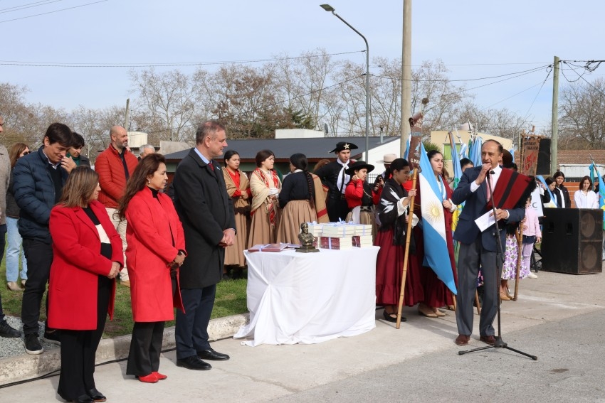 El hroe nacional, Miguel Martn de Gemes tiene su monumento en Madar