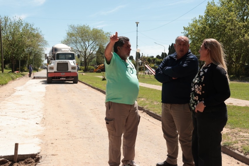 Avanza el reacondicionamiento de las calles afectadas por la obra de c