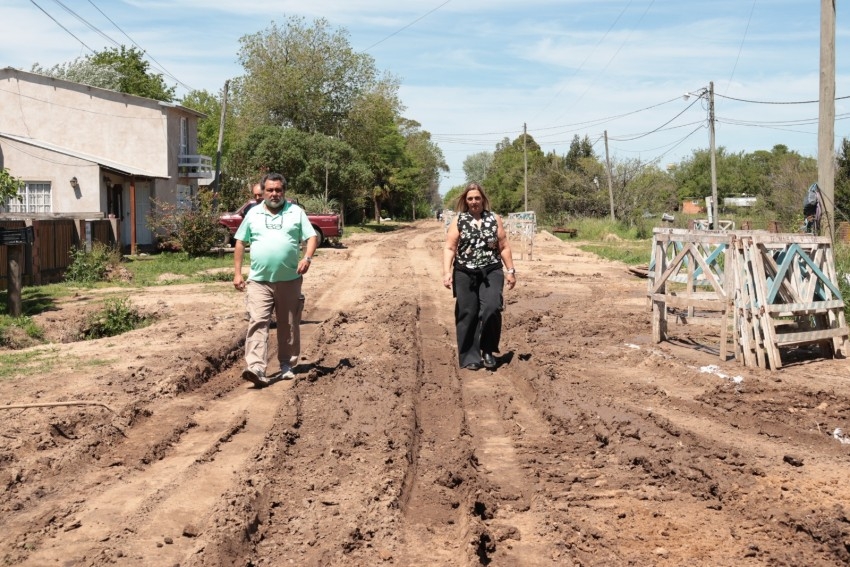 Avanza el reacondicionamiento de las calles afectadas por la obra de c