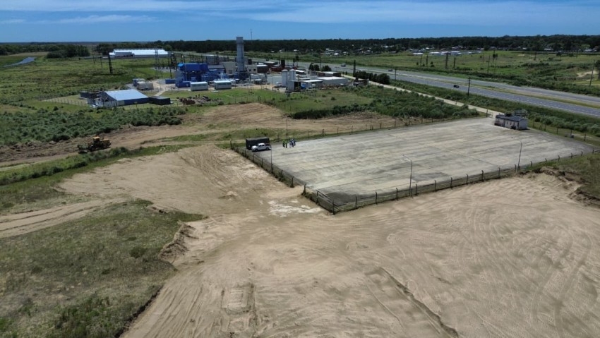 Santoro recorri� el predio donde se instalar� el futuro Parque Solar