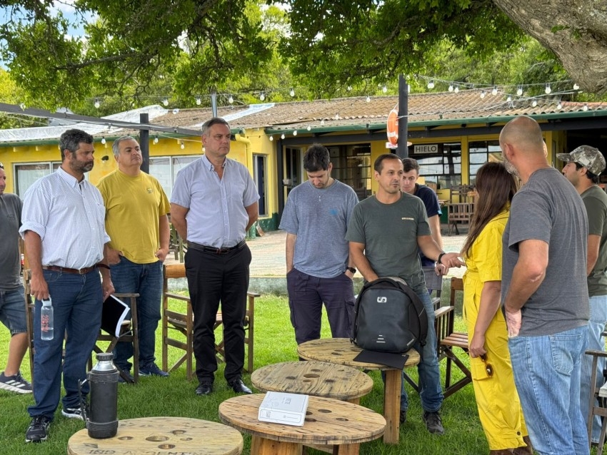 INSPECCIONARON LOS HORCONES Y SUS ALREDEDORES POR LA DENUNCIA REALIZAD